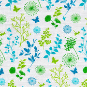 Organic Muslin Cotton Crib Sheet - Meadow