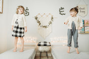 Muslin Cotton Fitted Crib Sheet - Grey Stripes Design