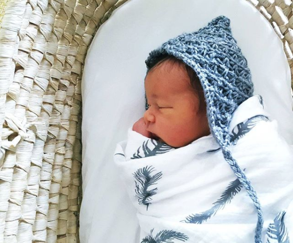 Organic Swaddle Blankets - Grey Feather & Dandelion