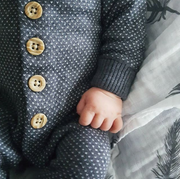 Organic Swaddle Blankets - Grey Feather & Dandelion